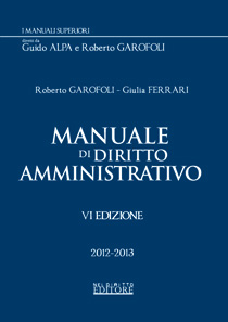 MANUALE DI DIRITTO AMMINISTRATIVO (VI edizione)